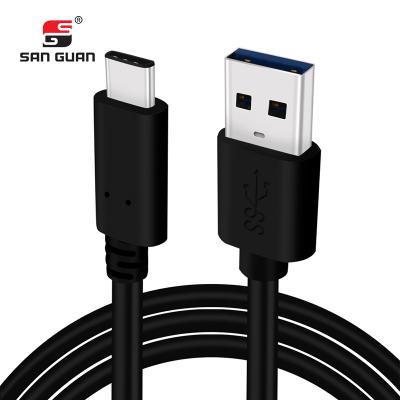 USB 3.0 Type C cable PVC（black）